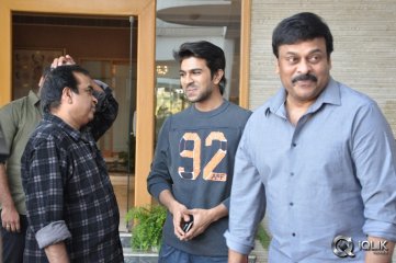 Chiranjeevi and Ram Charan Launches Basanti Song Teaser